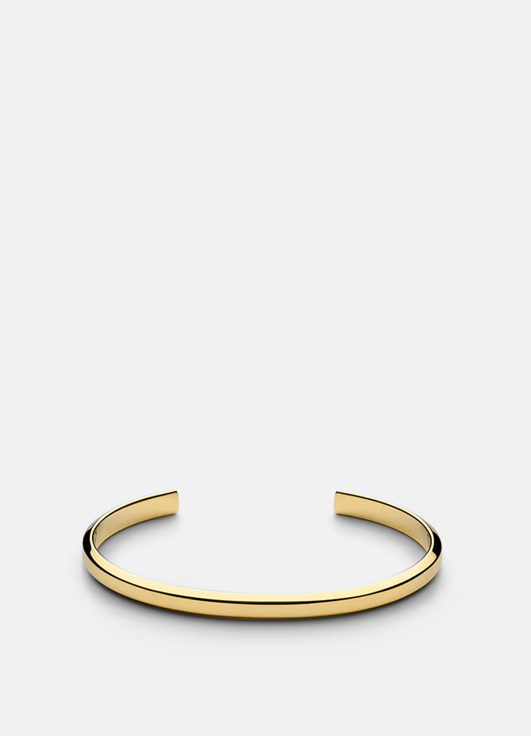 Icon Cuff Thin - Gold Plated